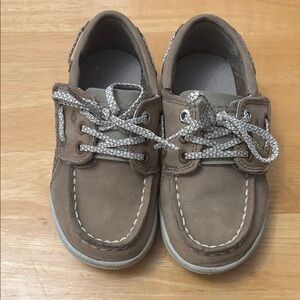 Sperry Brown Moccasins with Suede Finish